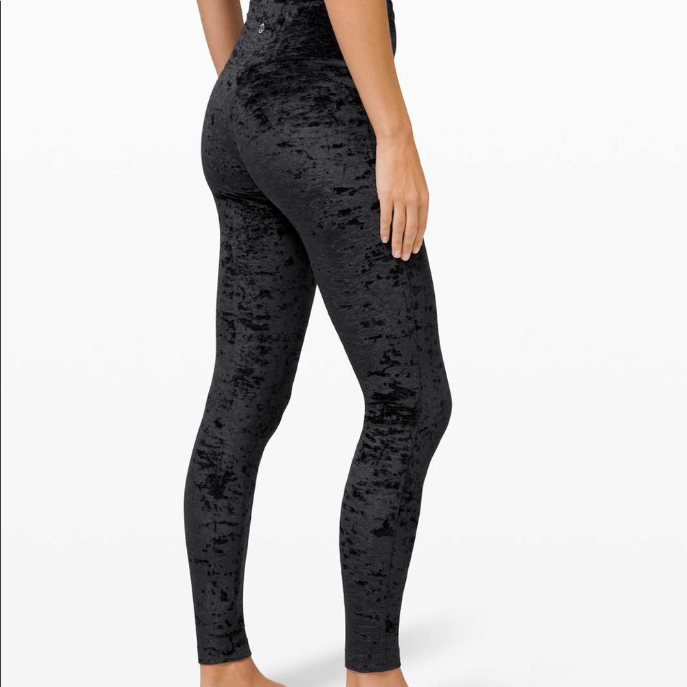 Lululemon Crushed Velvet Yoga